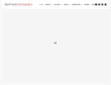 Tablet Screenshot of davidtaylorphotography.co.uk